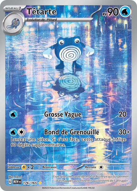 Carte pokémon Têtarte AR 176/165 151