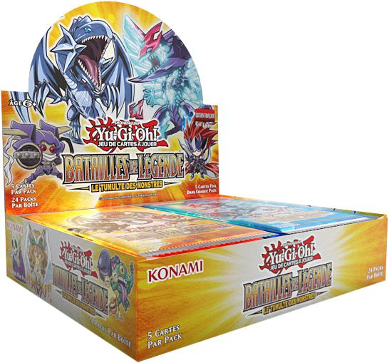 Boîte de 24 Boosters Batailles de Légende : Le Tumulte des Monstres