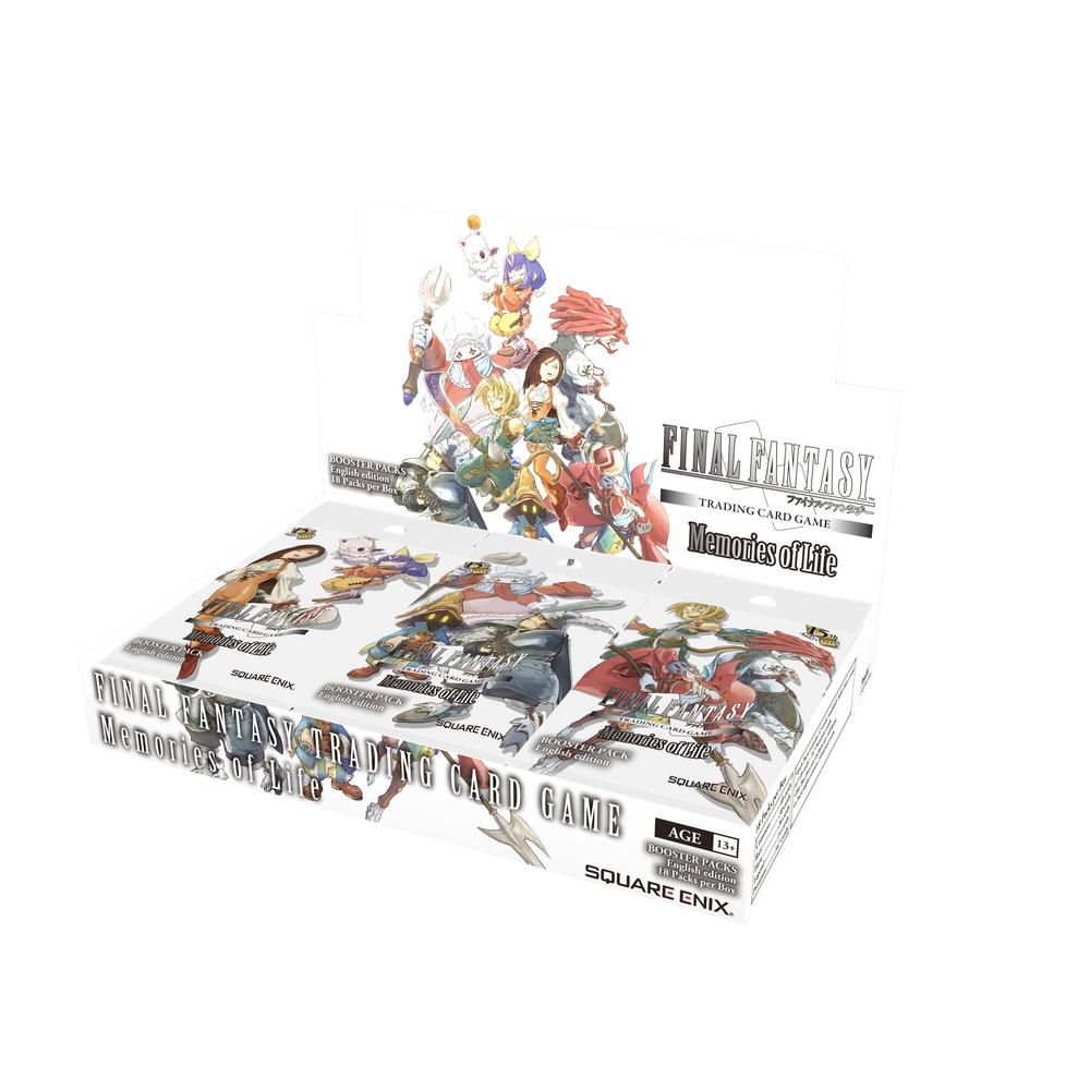 Display Final Fantasy - 18 Boosters Opus 30 Memories Of Life (FR)