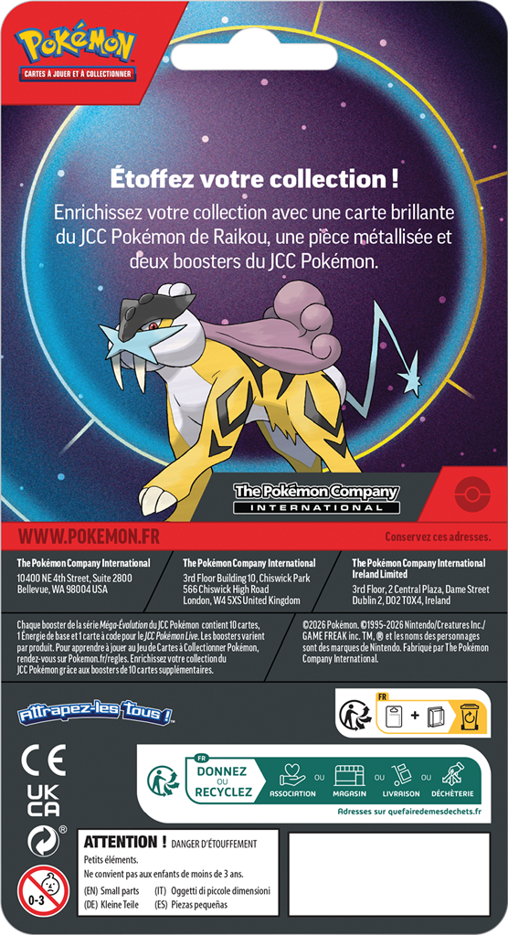 DuoPack Raikou - Janvier 2026
