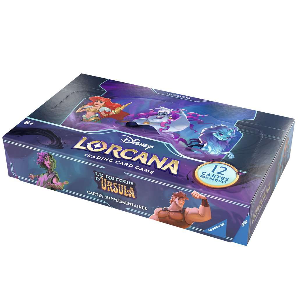 Display Lorcana - Boite de 24 boosters - Chapitre 4 - Le retour d'Ursula FR