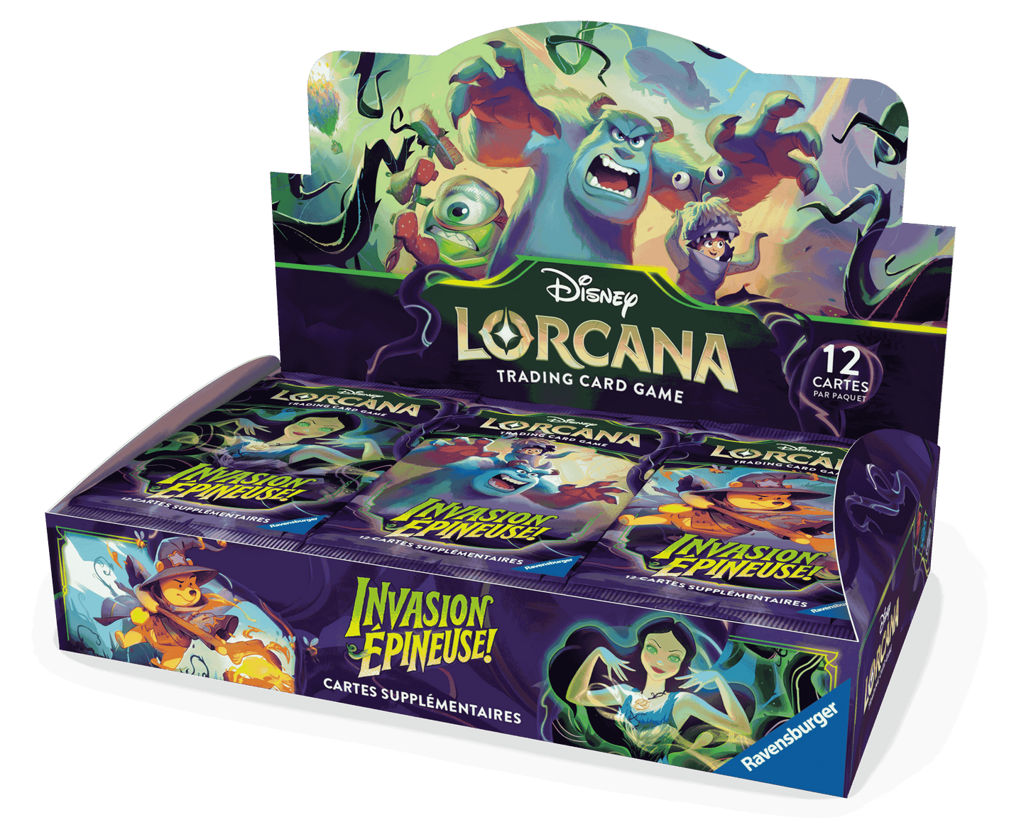 Display Lorcana - Boite de 24 boosters - Chapitre 13 - Invasion Épineuse FR