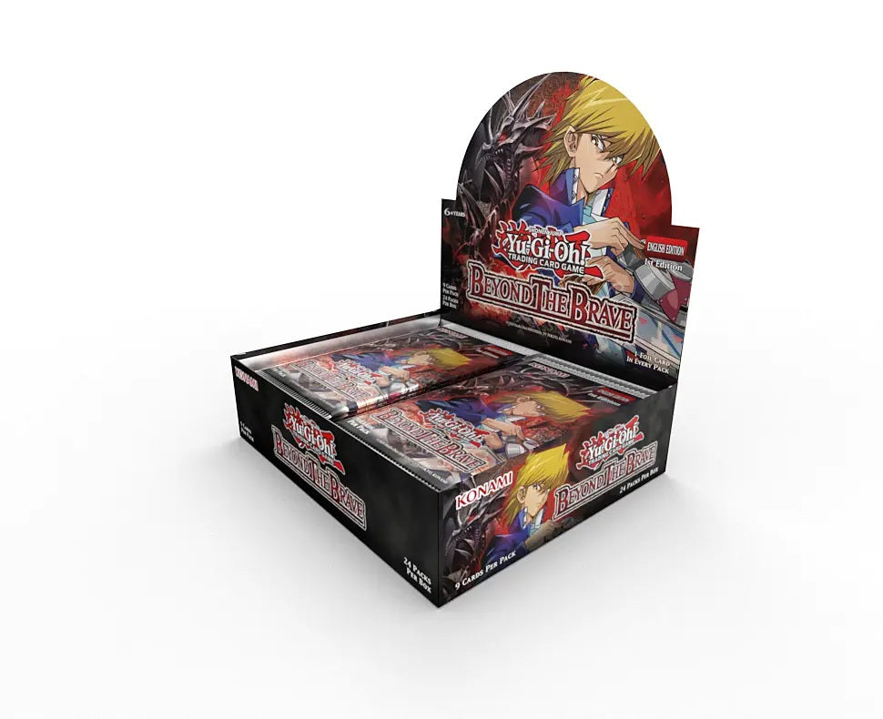 Display Yu-Gi-Oh! de 24 Boosters - Au-Delà du Courage