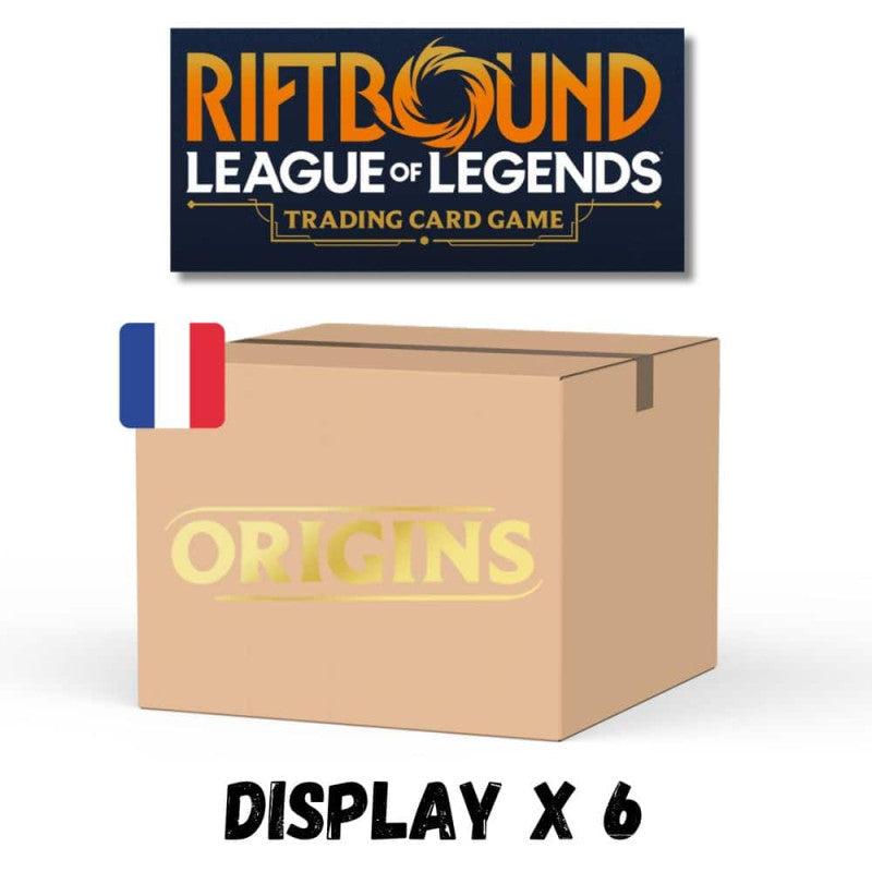 Display de 24 Boosters - Set 1 Origines FR - Riftbound: LoL TCG