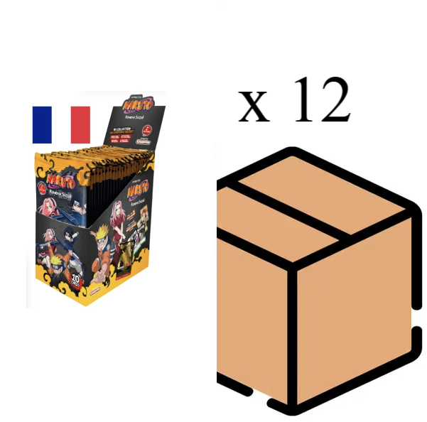 Display Naruto Mythos - 24 boosters - Konhoa Shido ED2 - FR
