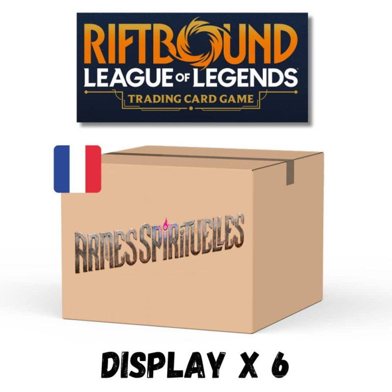 Présentoir de 24 boosters - Set 2 Esprits Forgés FR - Riftbound : TCG LoL