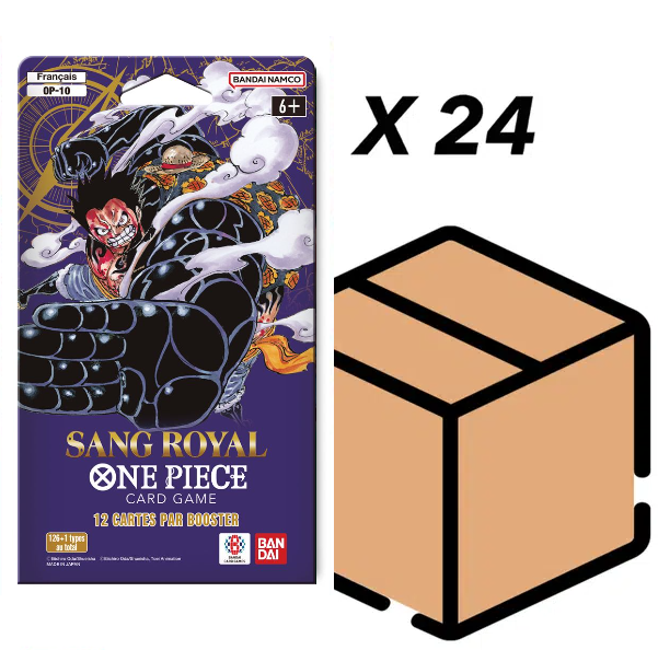 Case de 24 Blister One piece OP-10 FR