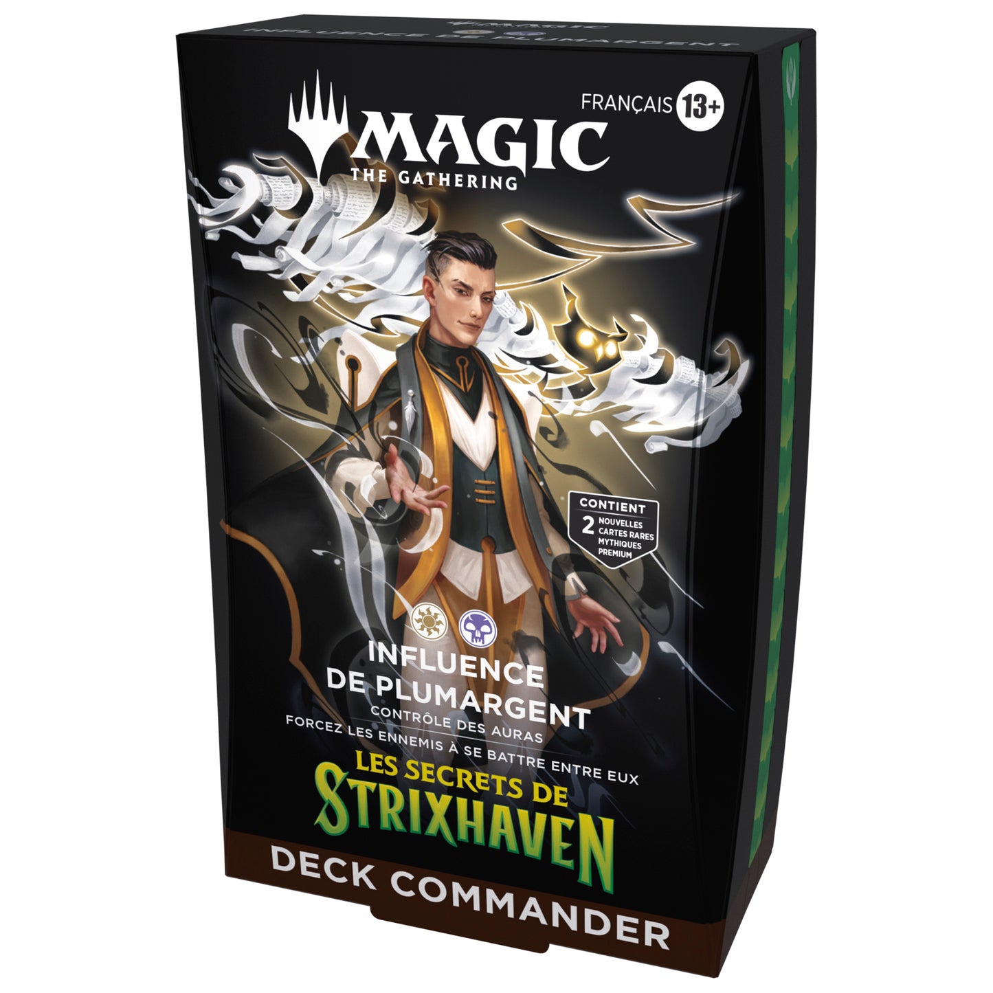 Deck commander Magic - Les secrets de Strixhaven - Influence de plumargent FR
