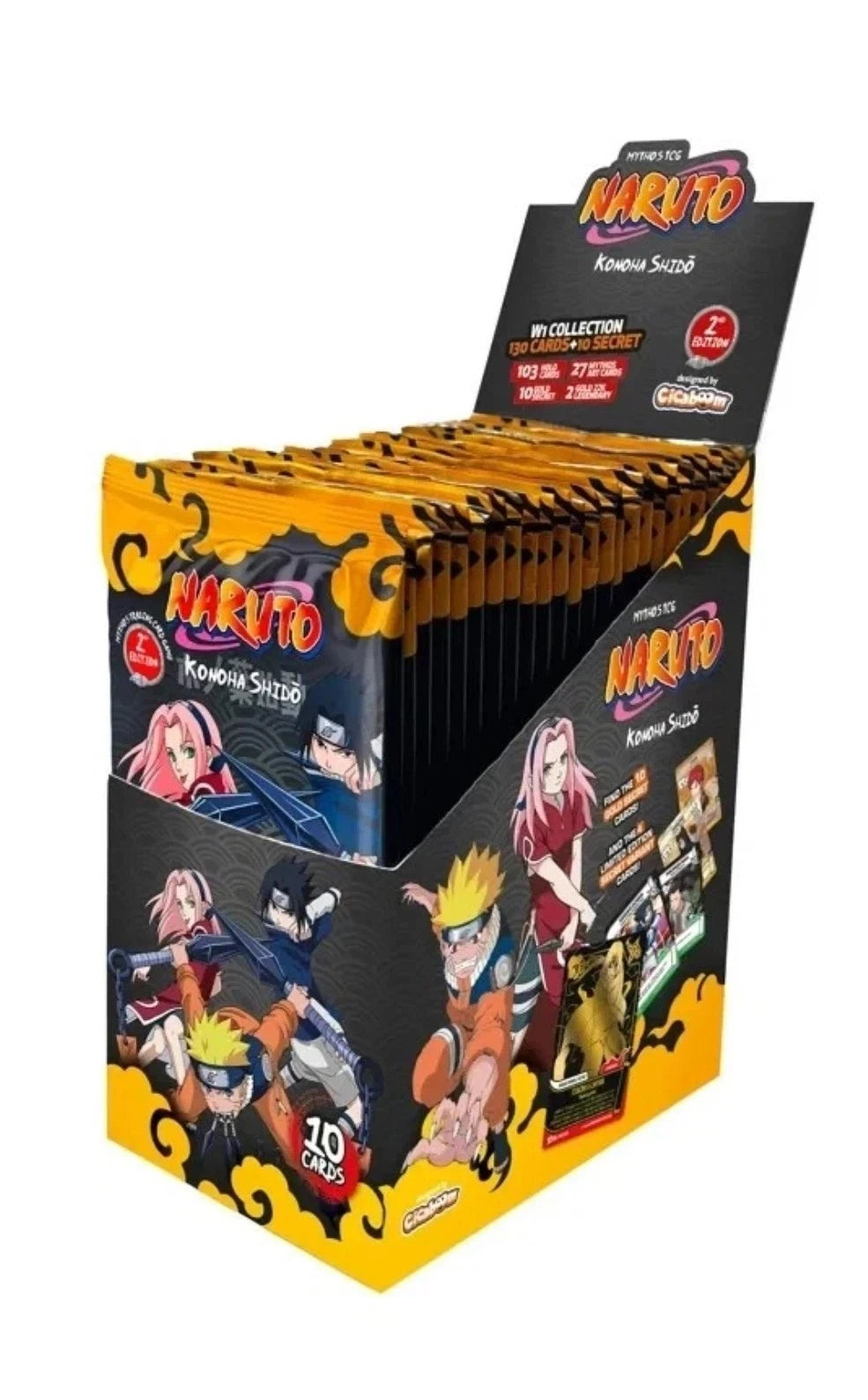 Display Naruto Mythos - 24 boosters - Konhoa Shido ED2 - FR