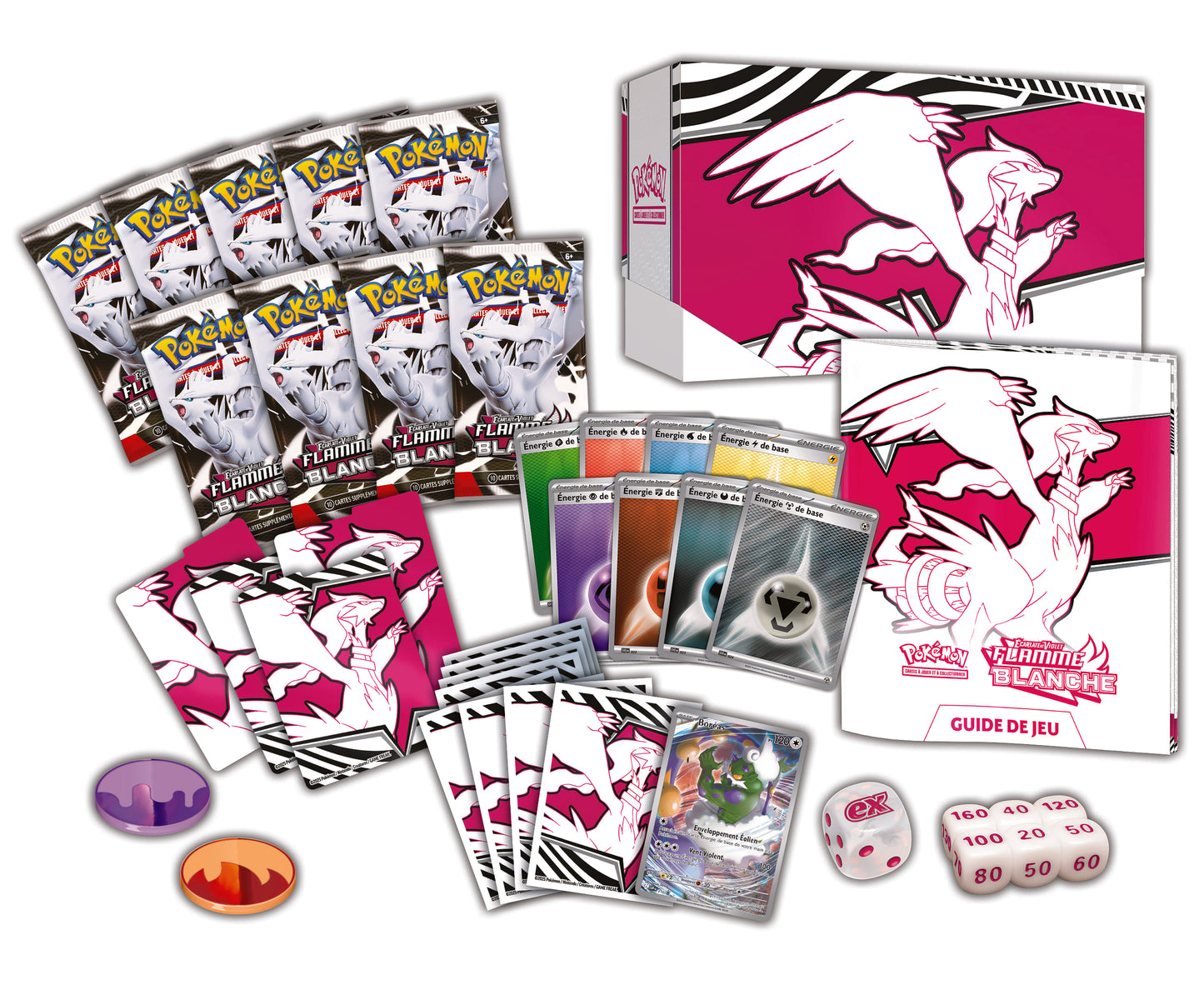 Coffret Pokémon Dresseur d'élite - EV10.5 - Flamme Blanche