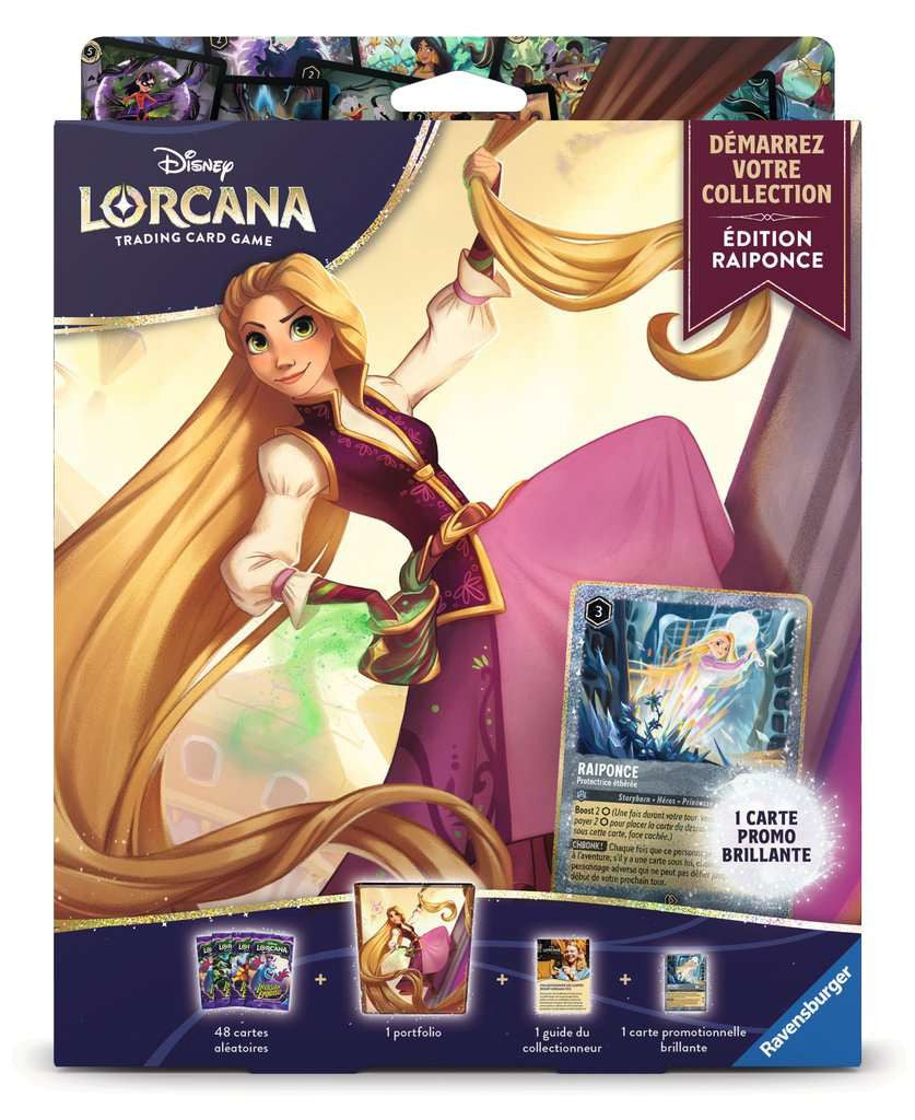 Coffret "Démarrez votre collection" - Edition Raiponce