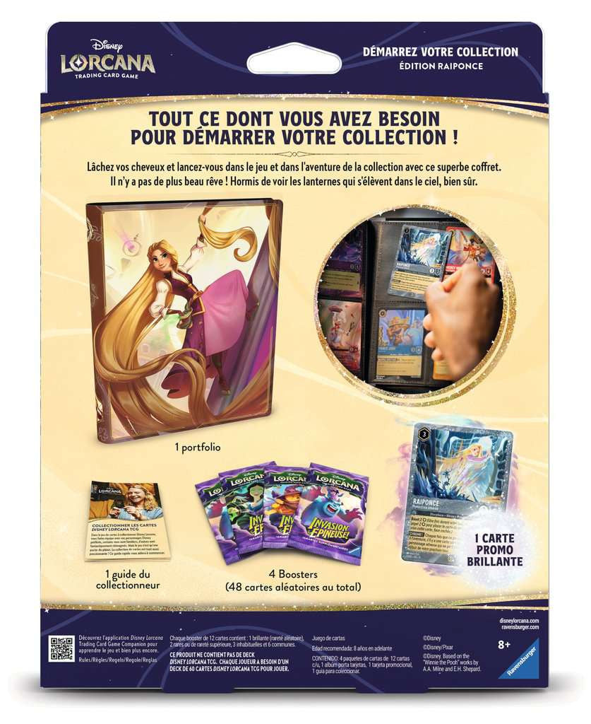 Coffret "Démarrez votre collection" - Edition Raiponce
