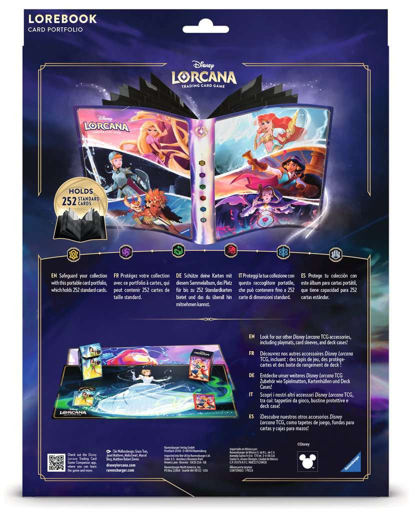 Classeur Lorcana - collection des princesses