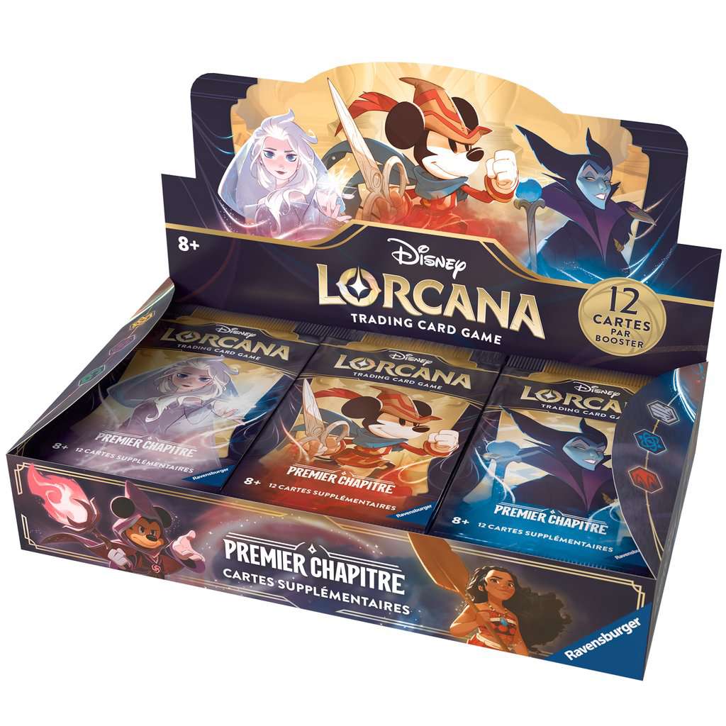 Display Lorcana - Boite de 24 boosters - Chapitre 1 - Premier Chapitre FR