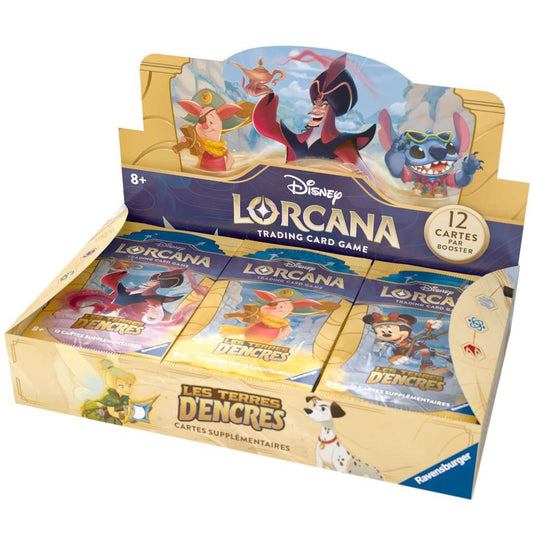 Display Lorcana - Boite de 24 boosters - Chapitre 3 - Les Terres d'Encres FR