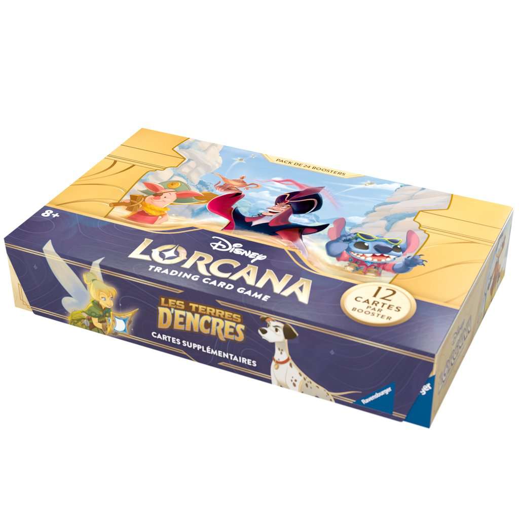 Display Lorcana - Boite de 24 boosters - Chapitre 3 - Les Terres d'Encres FR