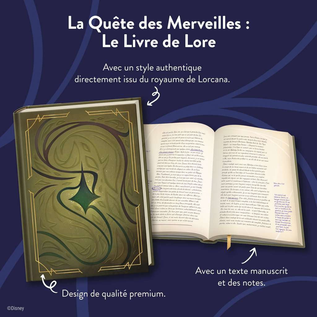 Livre La quête des Merveilles - Le livre de Lore