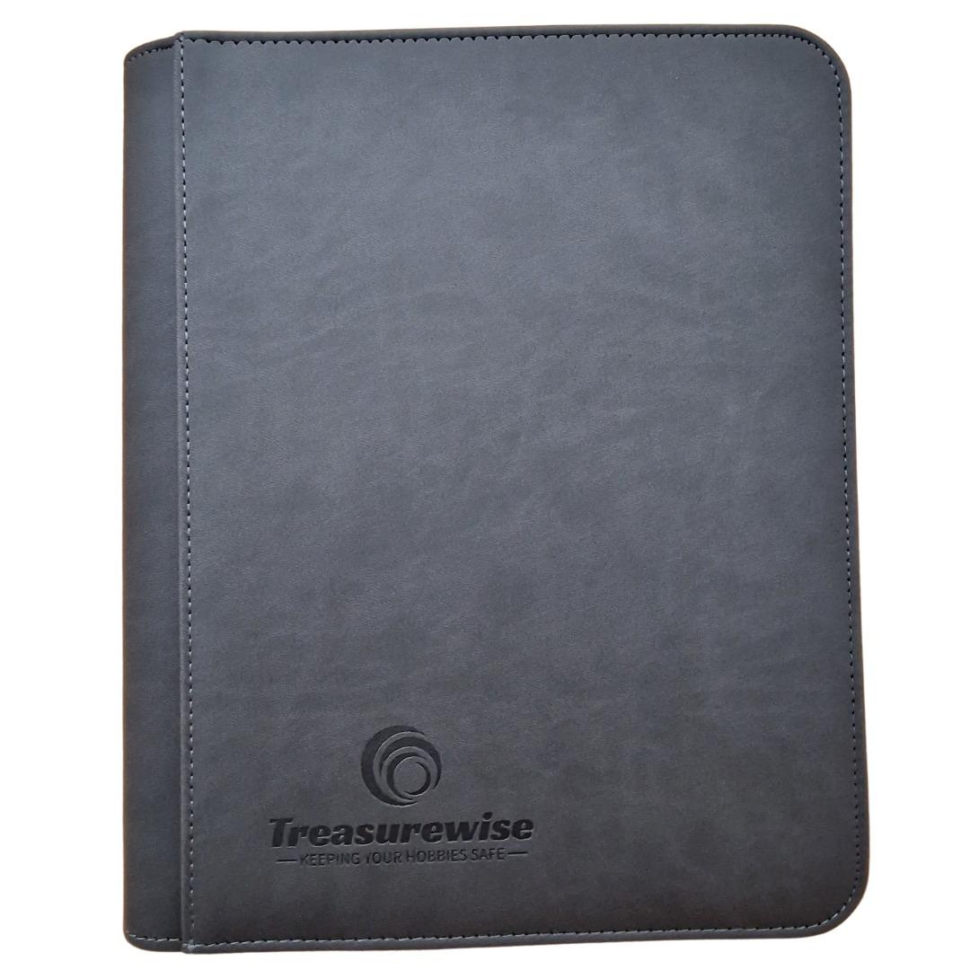 Classeur Cartes Toploader 112 emplacement TreasureWise - Mini Zip Toploader Binder 4 Emplacements (2x2)