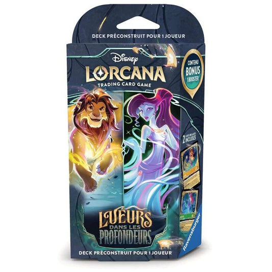 Deck Lorcana - Simba Megara Chapitre 10 Lueurs dans les Profondeurs