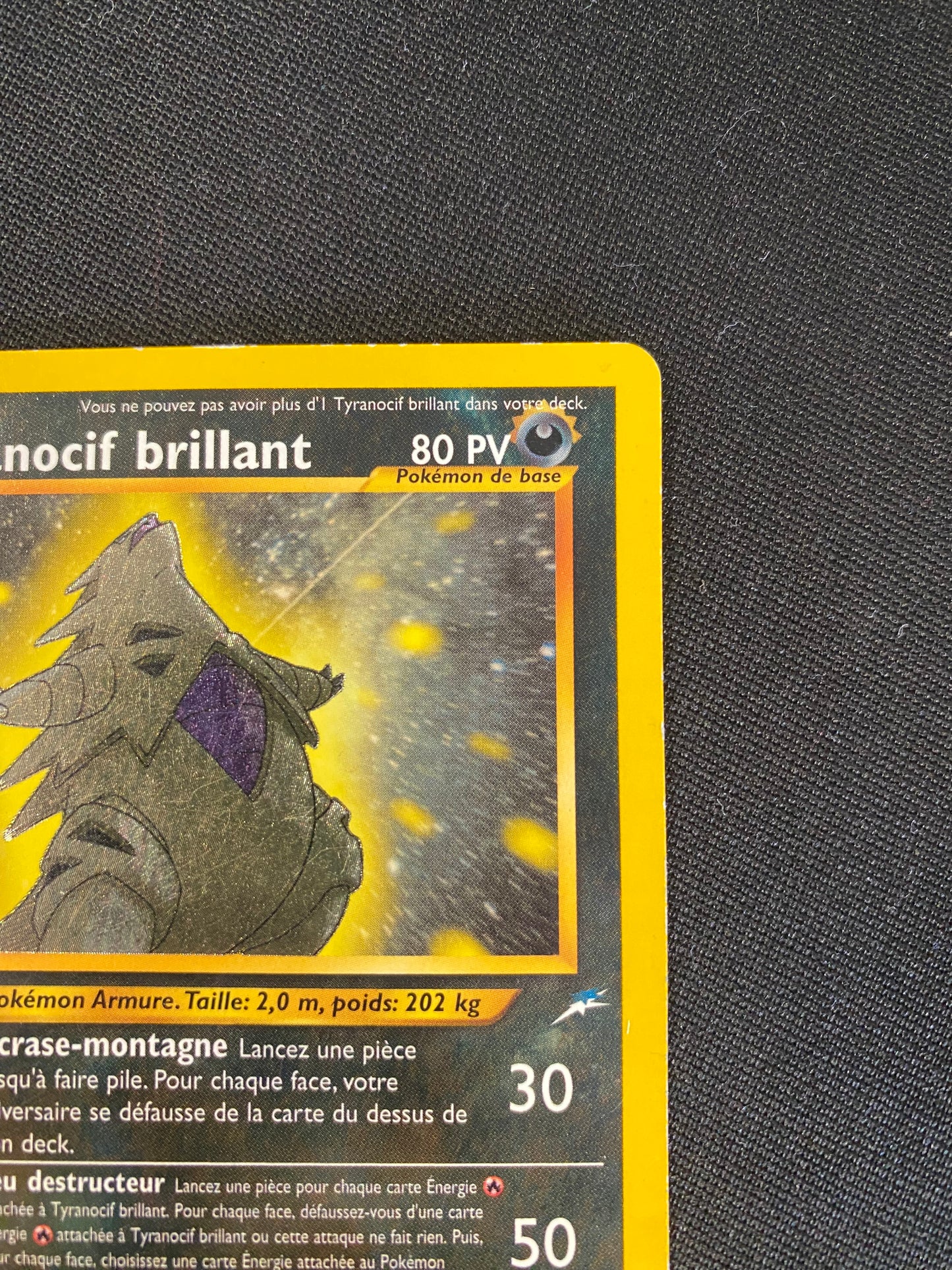 Carte Pokémon Tyranocif Brillant 113/105 Néo destiny
