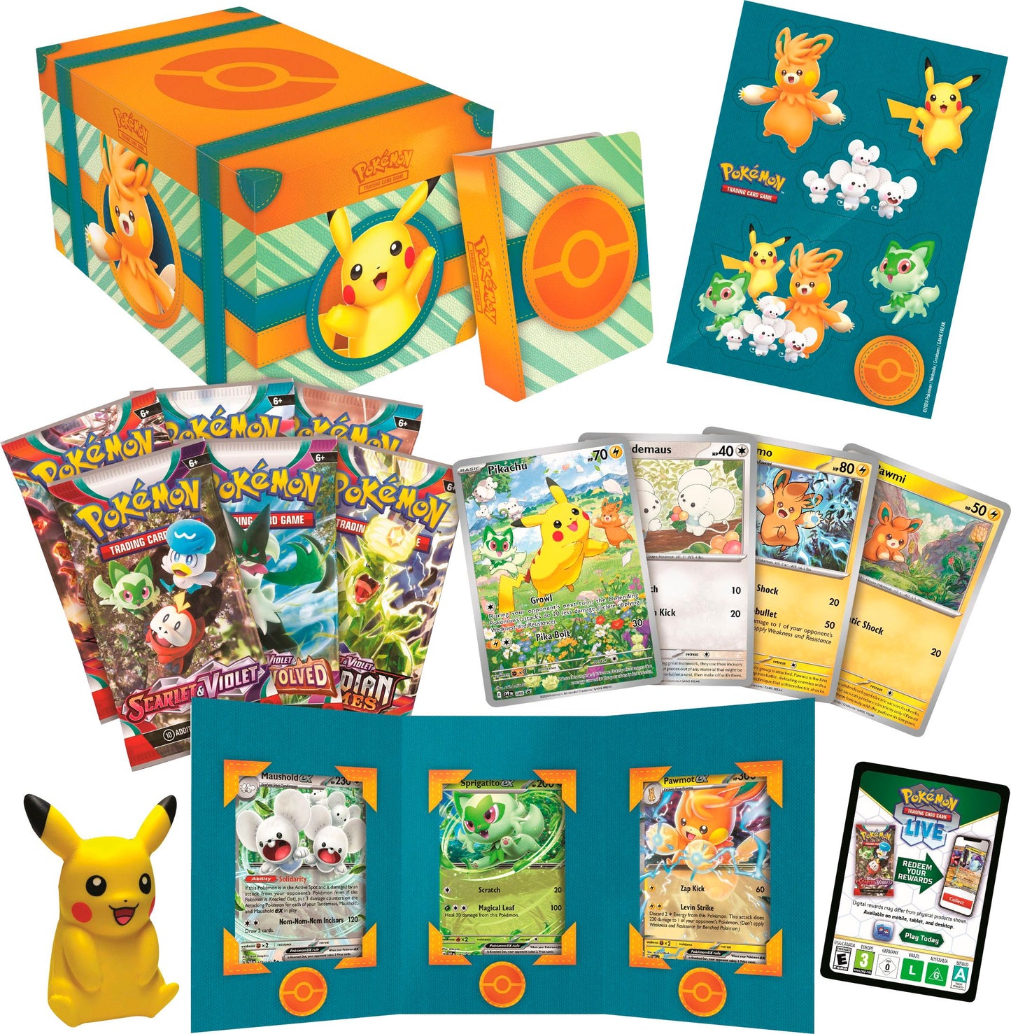 COFFRE AVENTURE À PALDEA - POKÉMON JCC - ÉCARLATE ET VIOLET