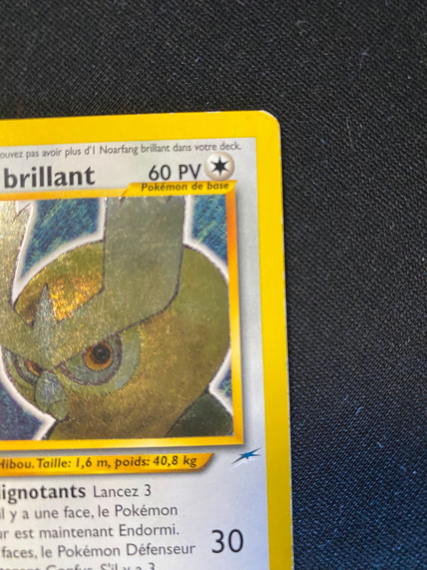 Carte Pokémon Noarfang Brillant 110/105 Néo destiny