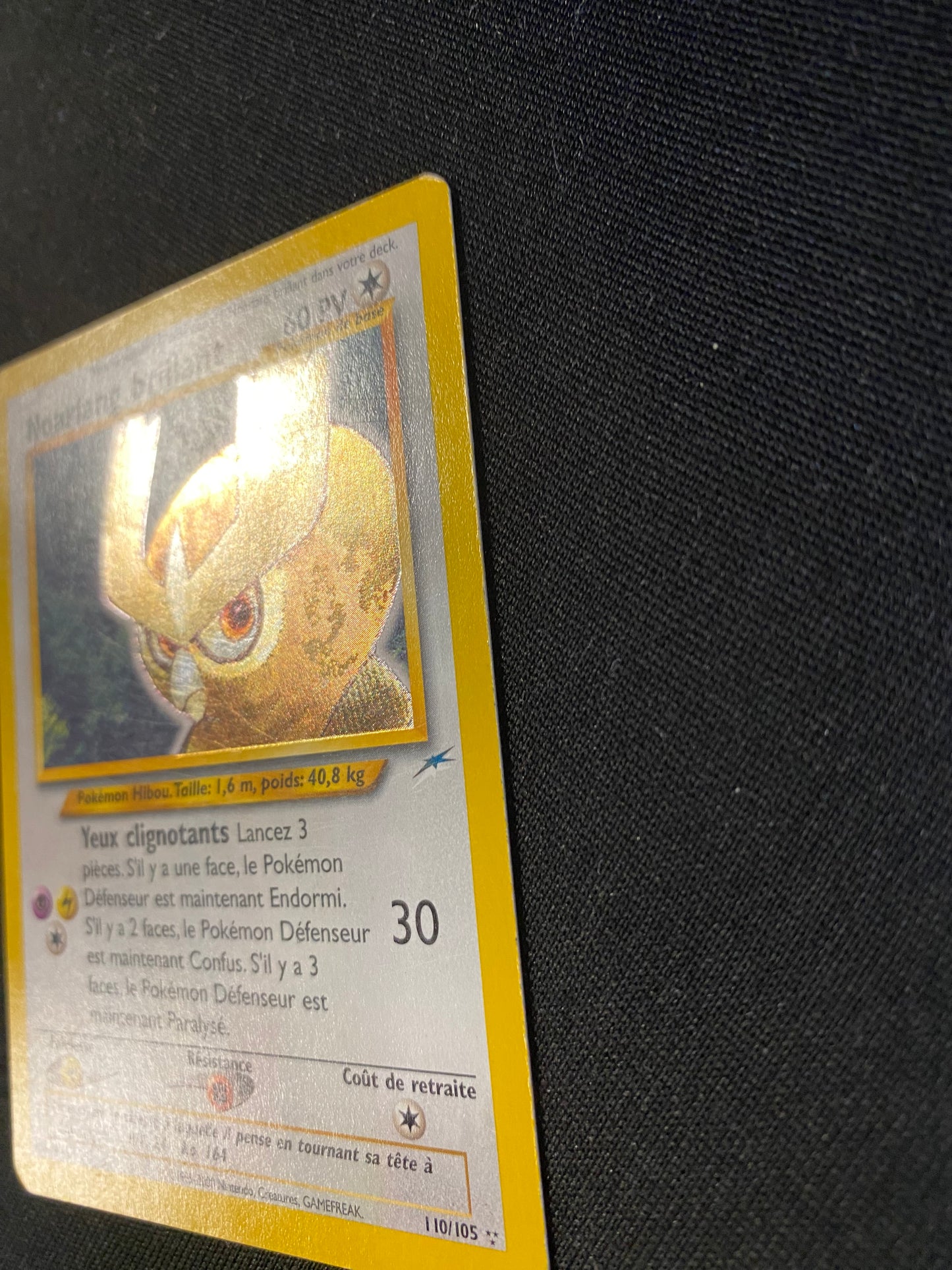 Carte Pokémon Noarfang Brillant 110/105 Néo destiny