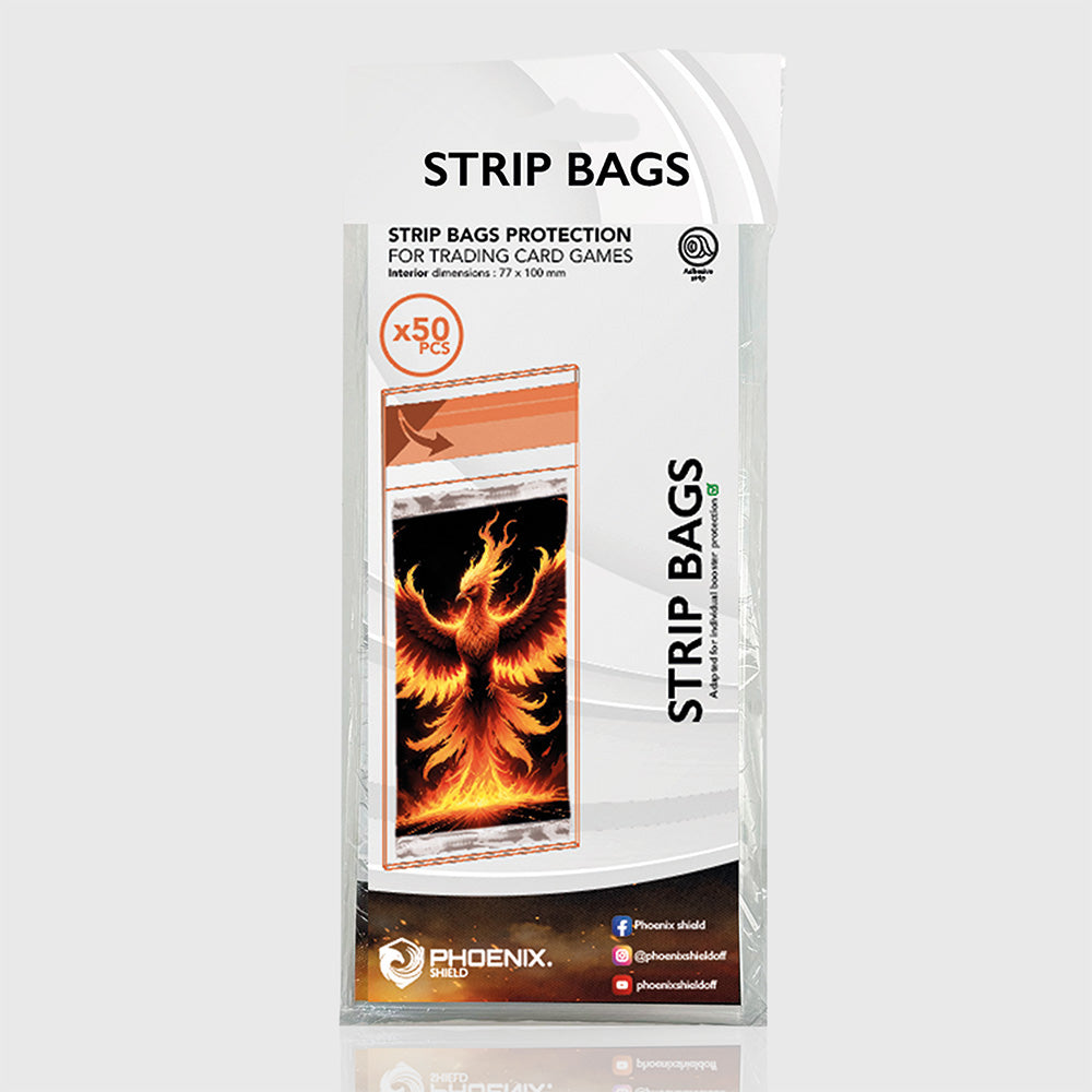 Sleeve booster - Strip bags - x50 phoenix shield