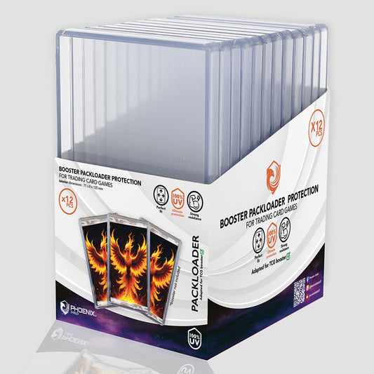 Toploader pour booster - x12 phoenix shield