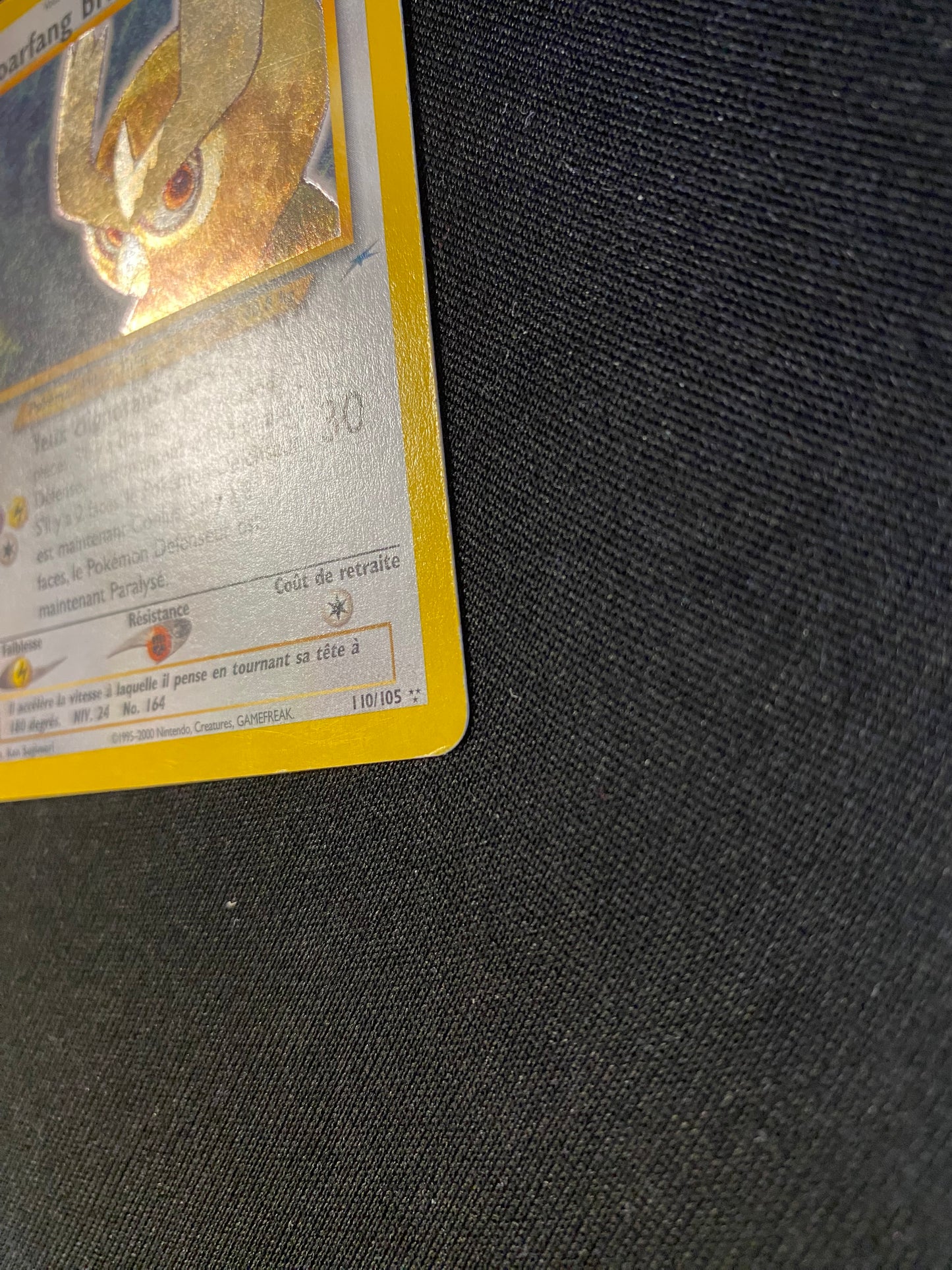 Carte Pokémon Noarfang Brillant 110/105 Néo destiny