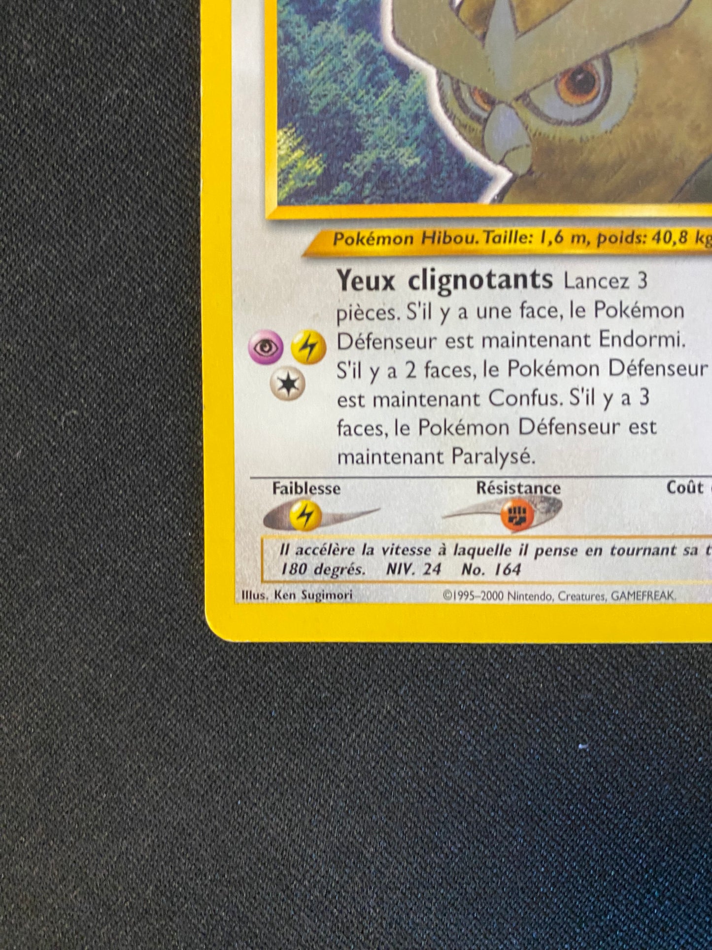 Carte Pokémon Noarfang Brillant 110/105 Néo destiny