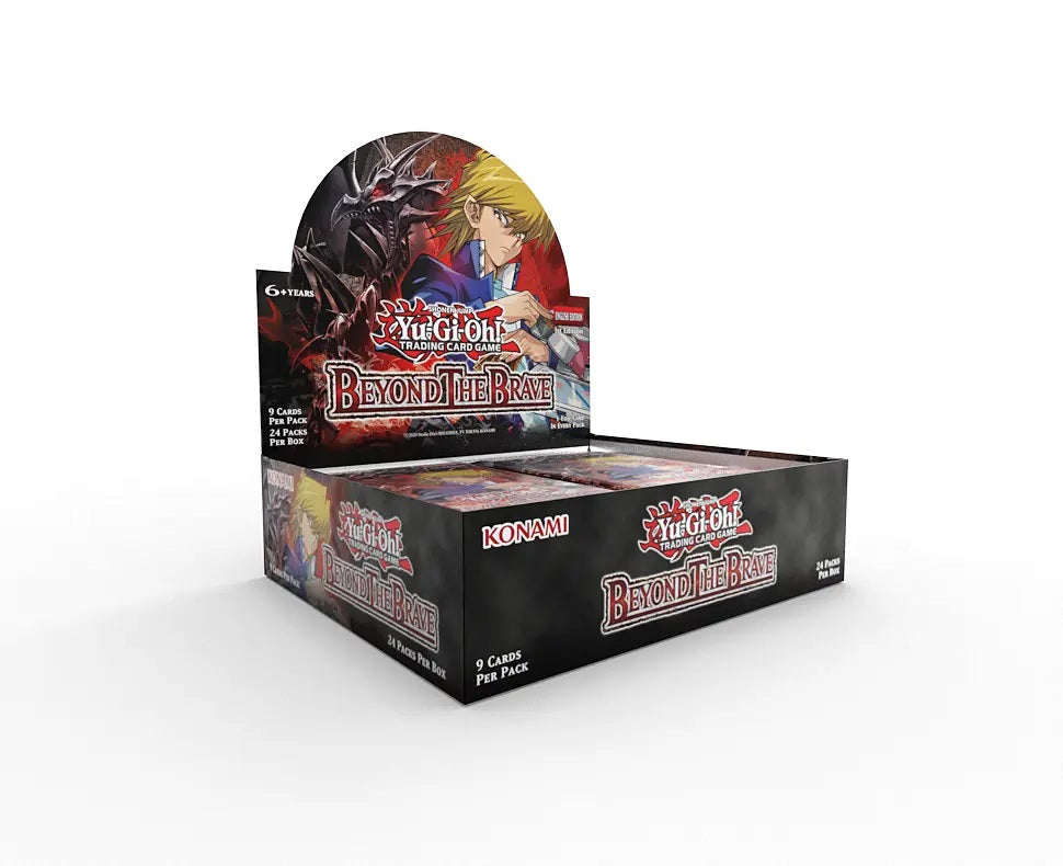 Display Yu-Gi-Oh! de 24 Boosters - Au-Delà du Courage