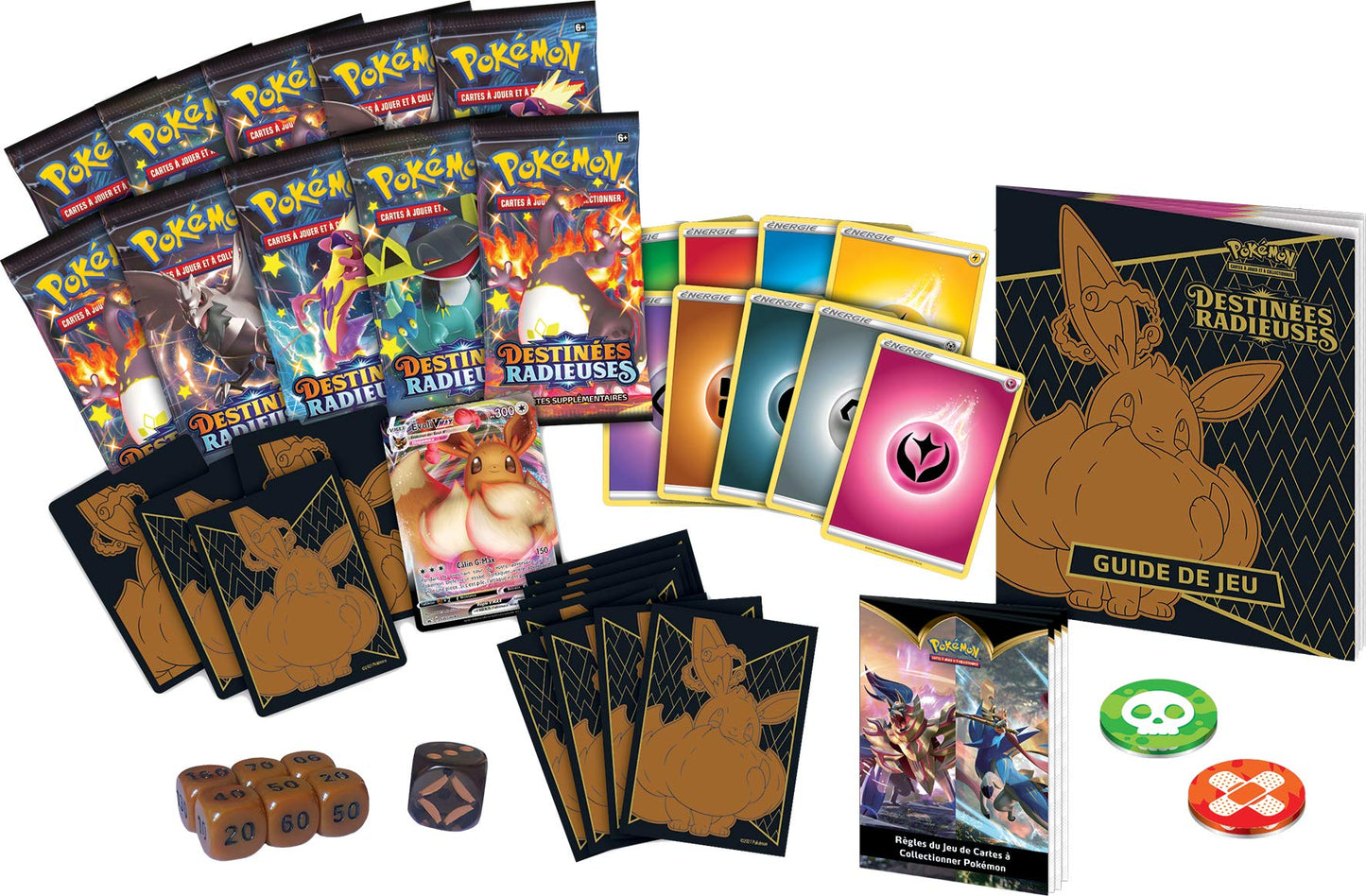 Coffret Pokémon Dresseur d'élite - EB4.5 - Destinées Radieuses