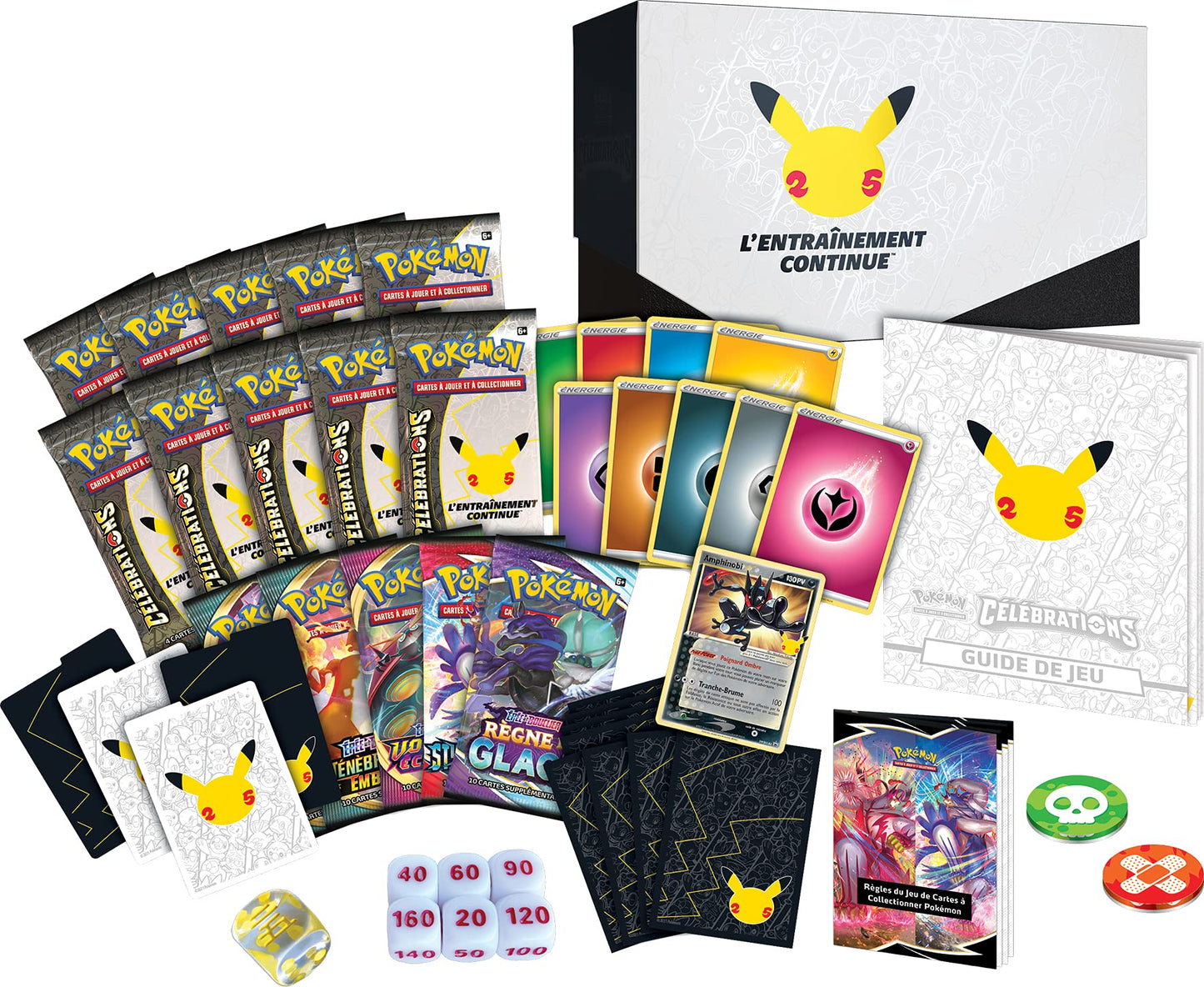 Coffret Pokémon Dresseur d'élite - EB7.5 - Célébrations 25 ans