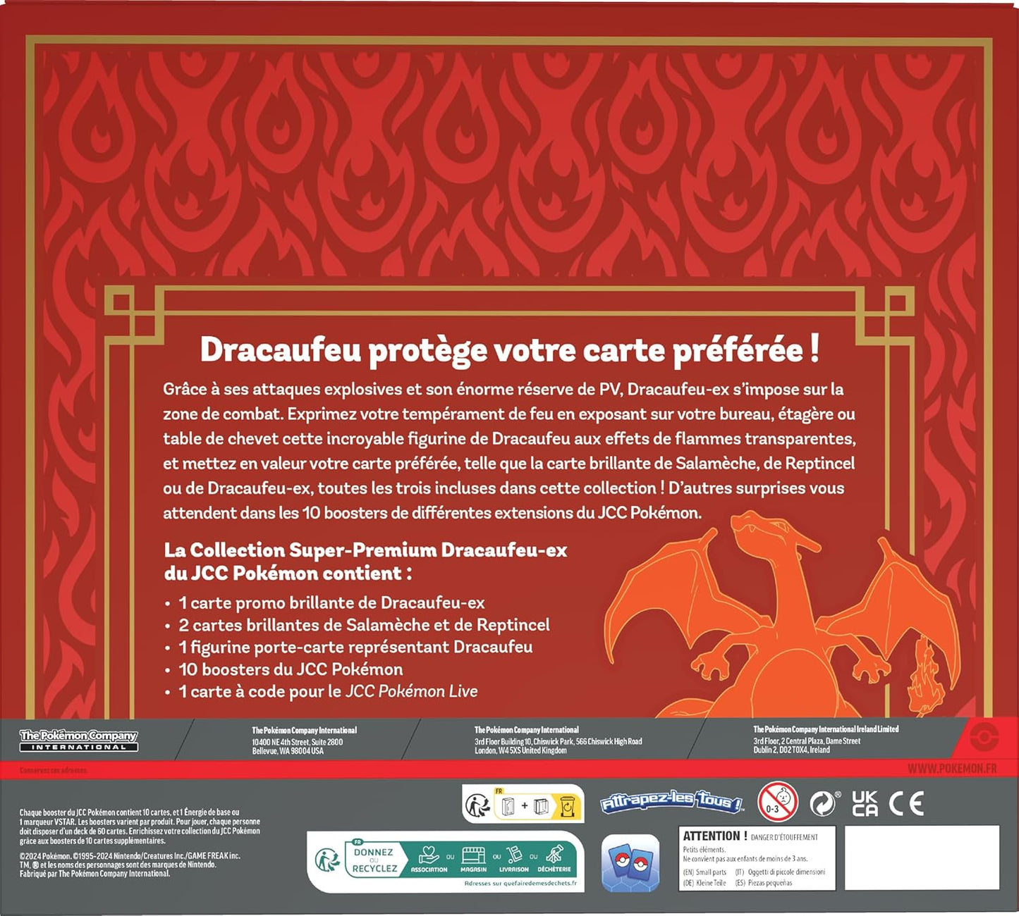 Coffret Dracaufeu EX Super Premium Collection