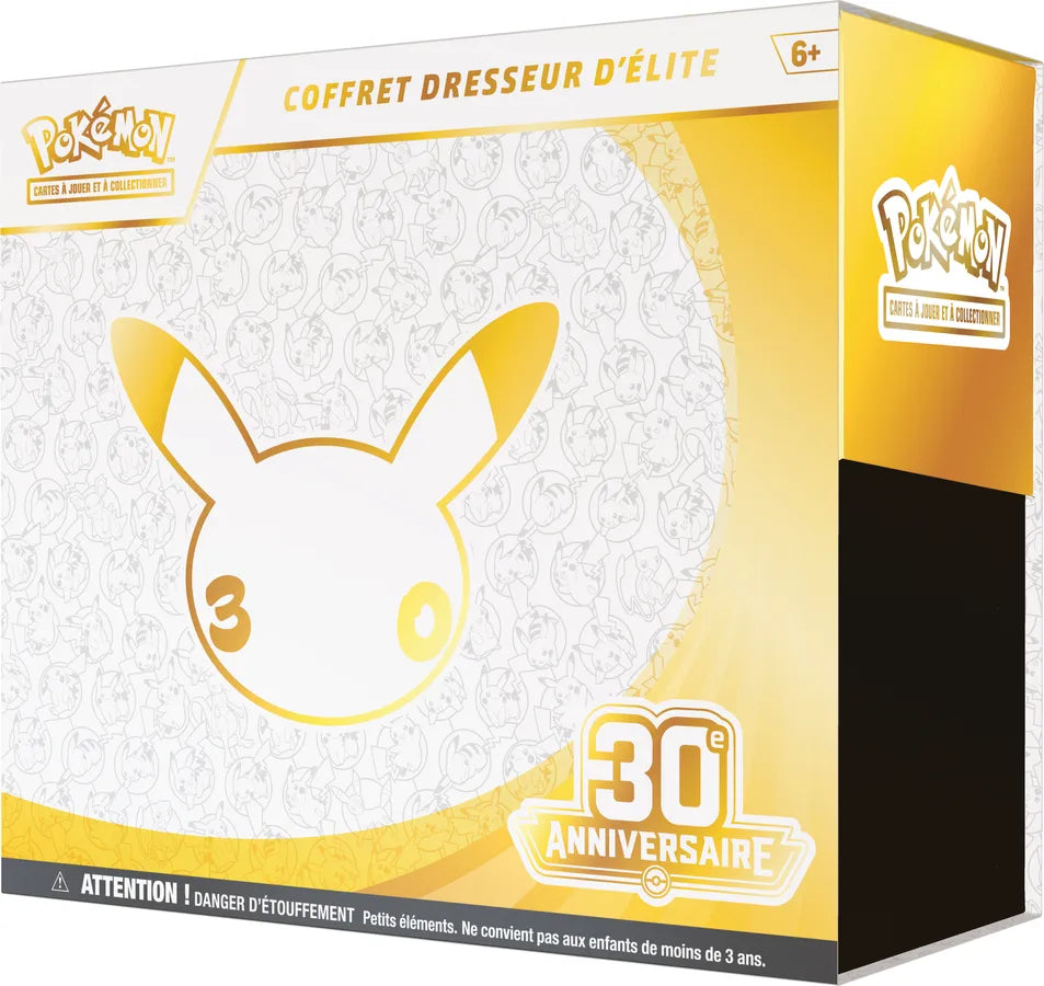 Coffret Pokémon Dresseur d'élite - 30e Anniversaire - FR