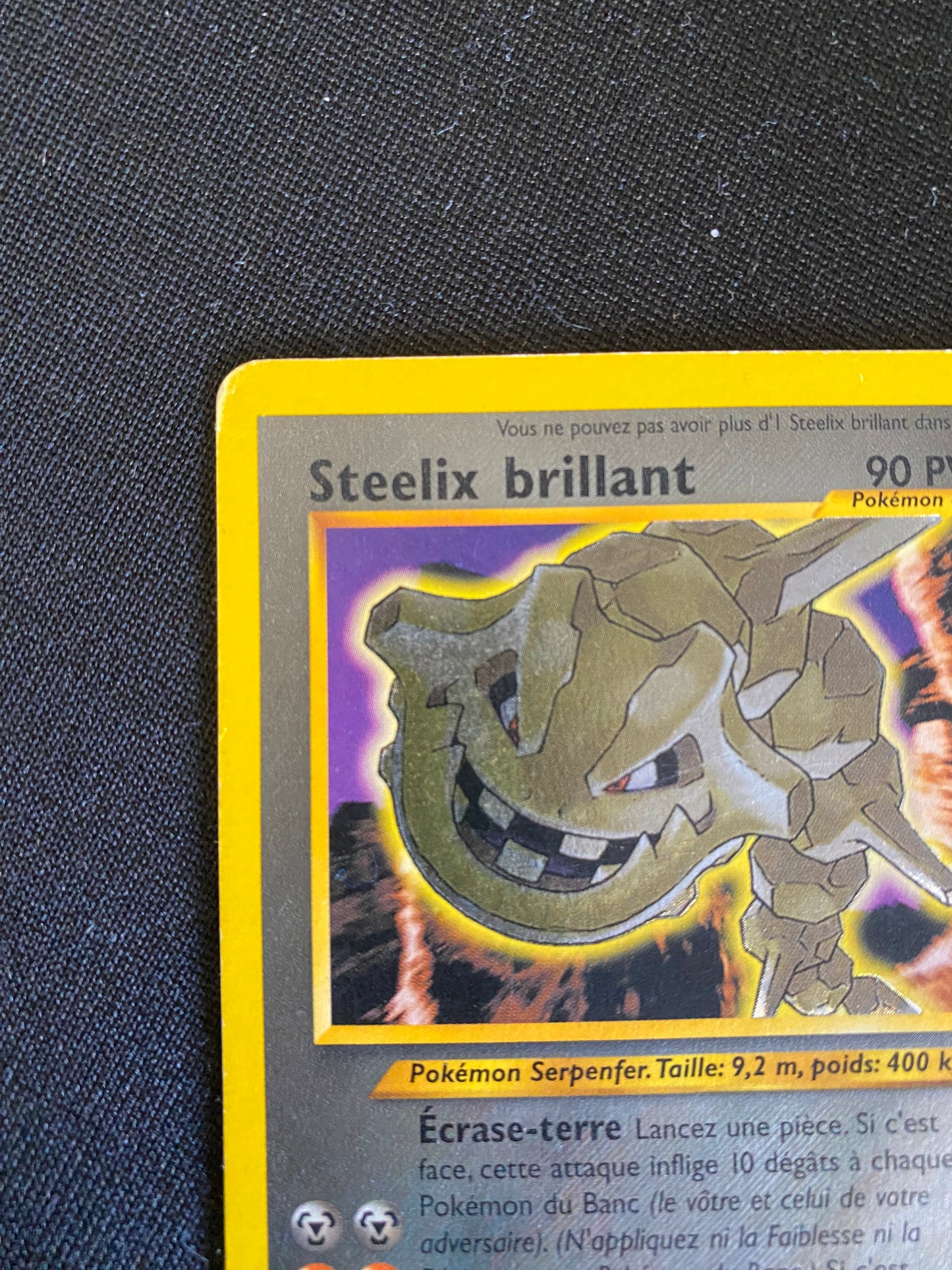 Carte Pokémon Steelix Brillant 112/105 Néo destiny