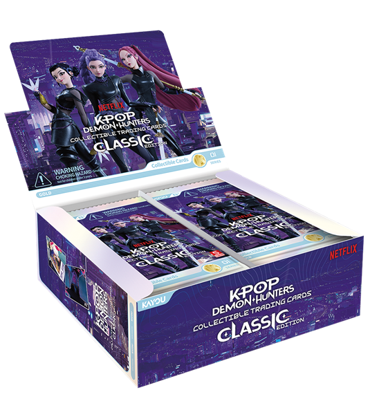 Display Kayou KPop Demon Hunters Classic - Gold serie 1 Boite de 20 boosters