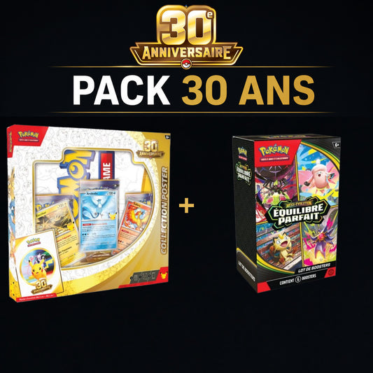 Pack Poster 30 ans