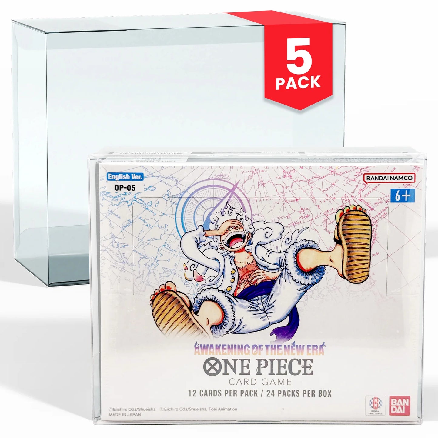 Protection souple - Display one piece - Pack de 5