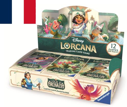 Display Lorcana - Boite de 24 boosters - Chapitre 7 - L’Île d’Archazia FR
