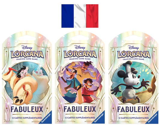 Blister Lorcana - Chapitre 9 - Fabuleux FR