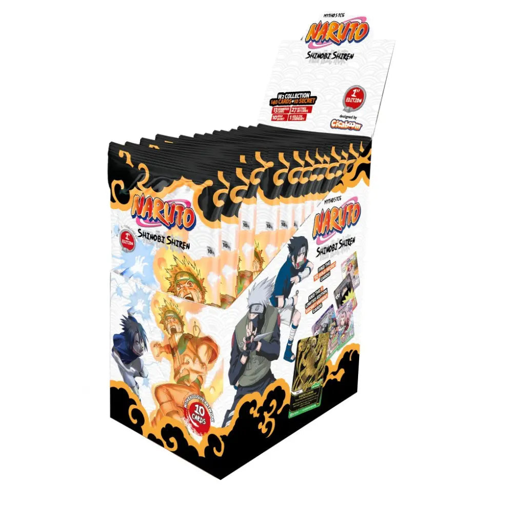 Display Naruto Mythos - 24 boosters - SHINOBI SHIREN ED1 - ENG