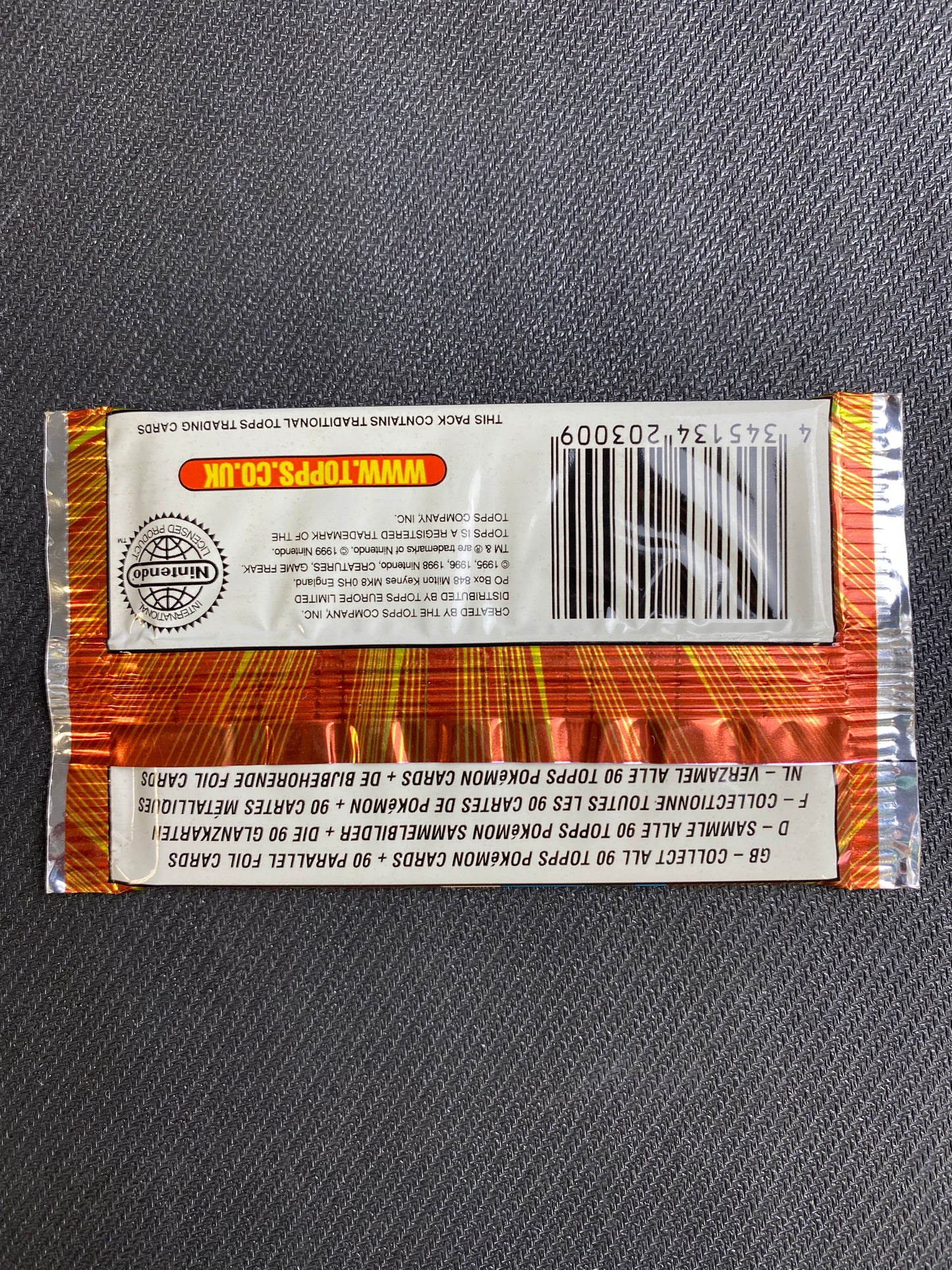 Booster Topps Pokémon FR