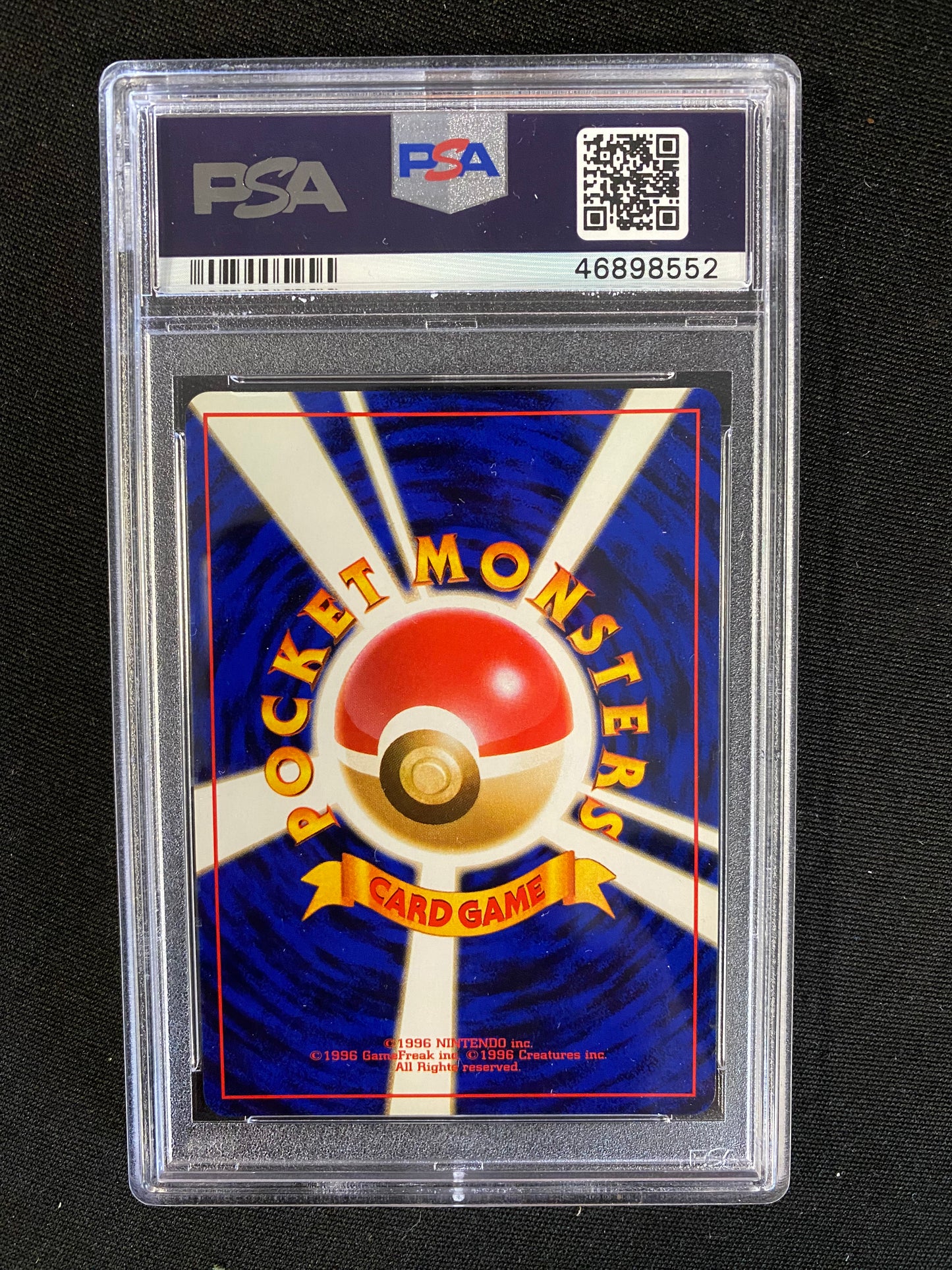 Carte Pokémon DARK MAGNETON-HOLO No.082 Rocket team PSA8