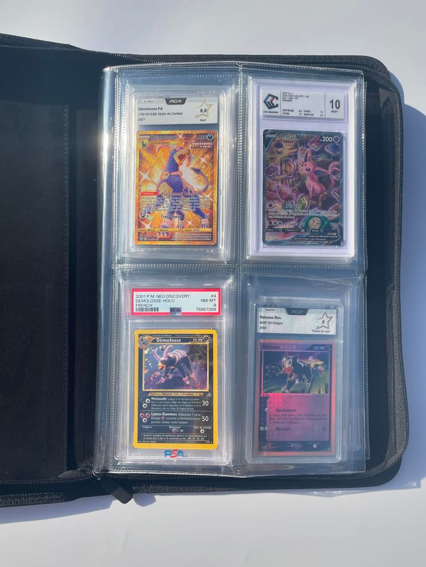 Classeur Cartes Gradées 24 emplacements