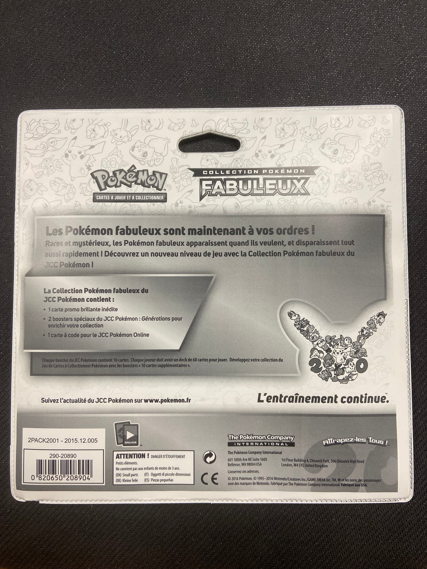 Duo pack Génération - Mew - Collection pokémon Fabuleux