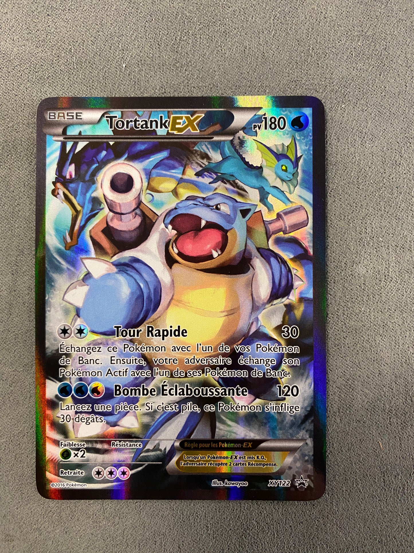 Carte Pokémon Tortank Ex XY122 Promo