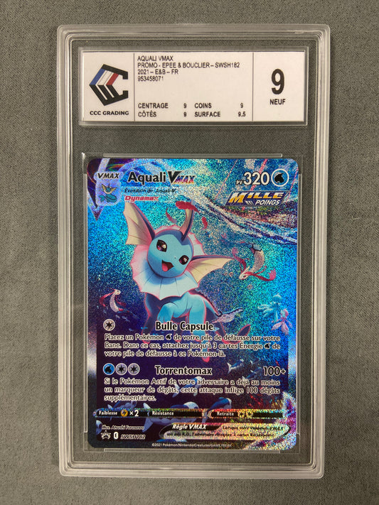 Carte Pokémon Aquali Vmax SWSH182 Promo CCC 9