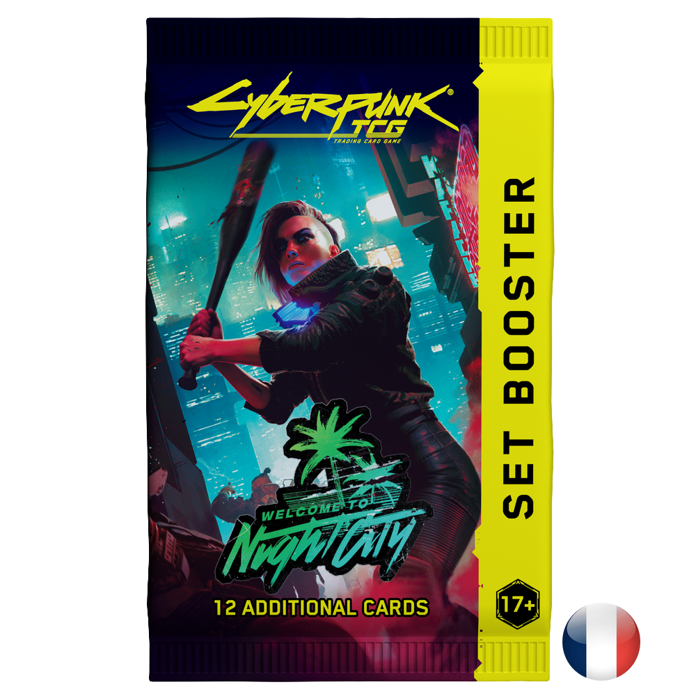 Display Cyberpunk TCG FR - Boîte de Boosters Welcome to Night City